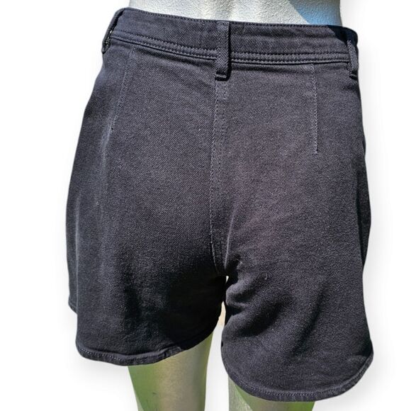 Aritzia Wilfred Free Black High Rise Jean Shorts Size 2 - Picture 6 of 9